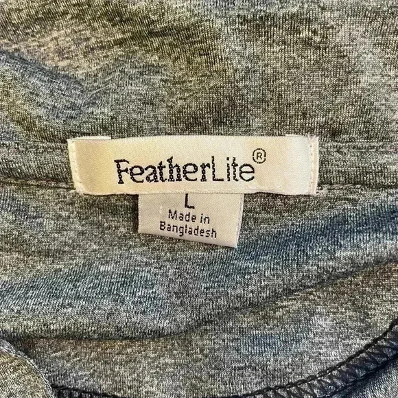 FeatherLite Grey Polo L - Picture 4 of 5